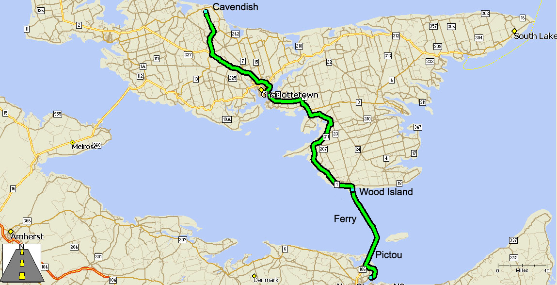 Maritimes 2007Pictou to Cavendish